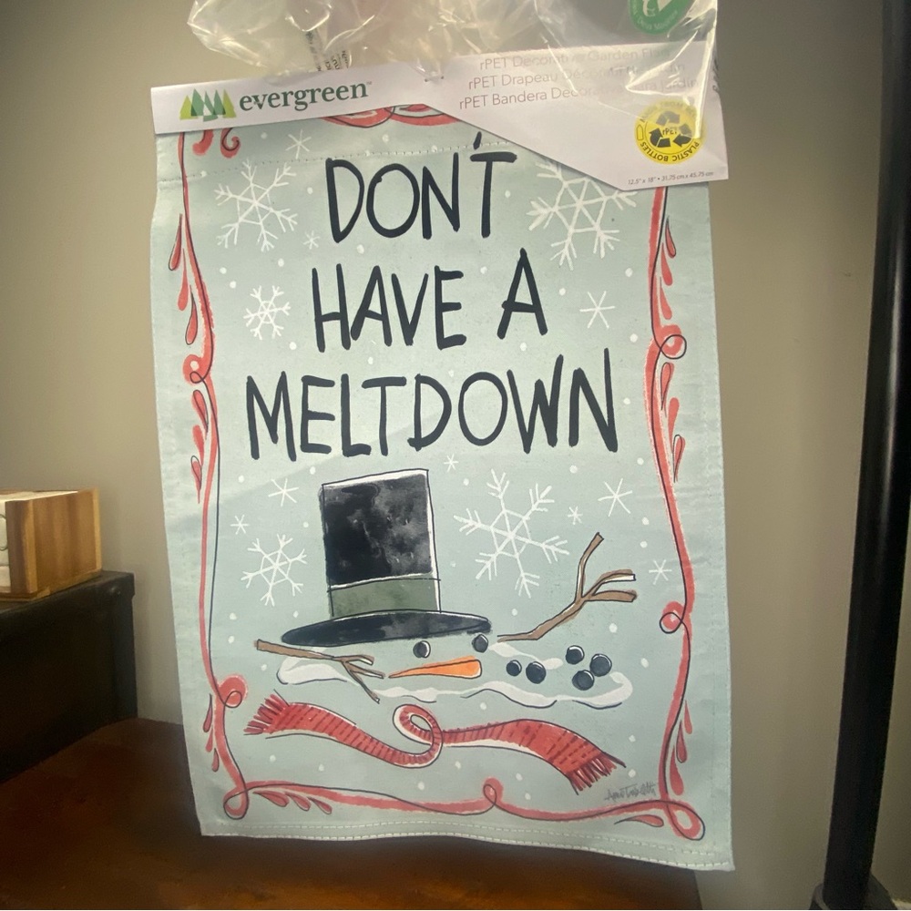 Christmas Double Sides Winter Garden Flag